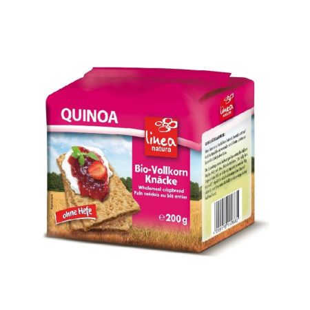 PRONAT LN289838 PAINE  CROCANTA DIN FAINA INTEGRALA DE QUINOA, 200G  BIO*