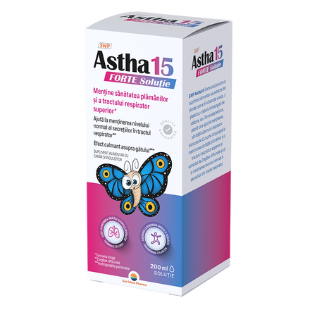 Sirop Astha 15 Forte, 200 ml, Sun Wave Pharma 683773