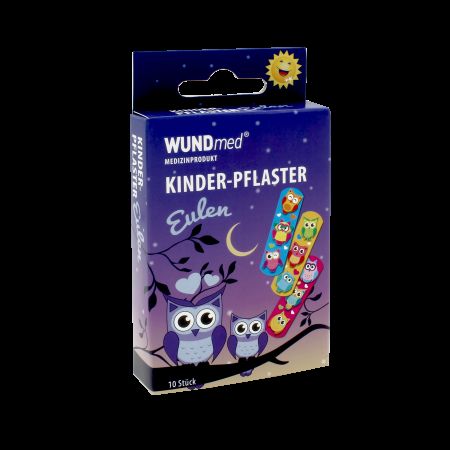 Plasture pentru copii Bufnita, 10 bucati, WUNDMed 594381