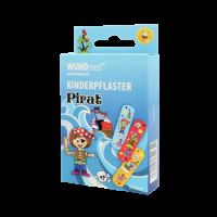 Plasture pentru copii Pirat, 10 bucati, WUNDMed