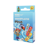 Plasture pentru copii Pirat, 10 bucati, WUNDMed