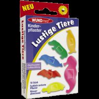 Plasture pentru copii Siluete Amuzante, 10 bucati, WUNDMed