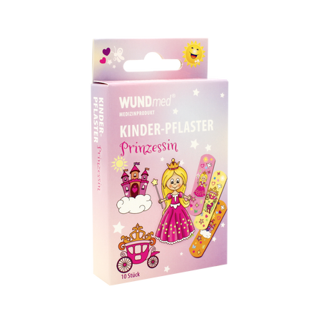 Plasture pentru copii Printesa, 10 bucati, WUNDMed 594401