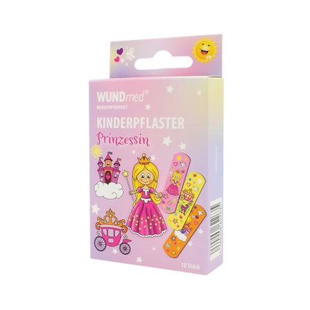 Plasture pentru copii Printesa, 10 bucati, WUNDMed