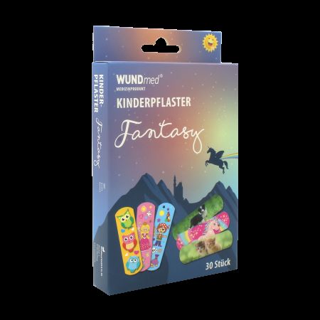 Plasture pentru copii Fantasy, 30 bucati,, WUNDMed