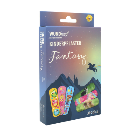 Plasture pentru copii Fantasy, 30 bucati,, WUNDMed