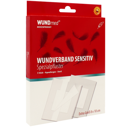 Pansament steril hipoalergenic Sensitiv, 5 bucati, WUNDMed