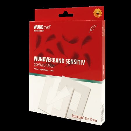 Pansament steril hipoalergenic Sensitiv, 5 bucati, WUNDMed 594425