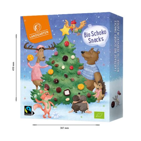 Calendar Advent Bomboane, 380 g, Landgarten