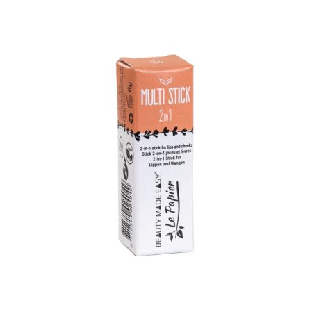 Stick 2 in 1 pentru buze si obraji, 6 g, 04 Orange, Beauty Made Easy 594735