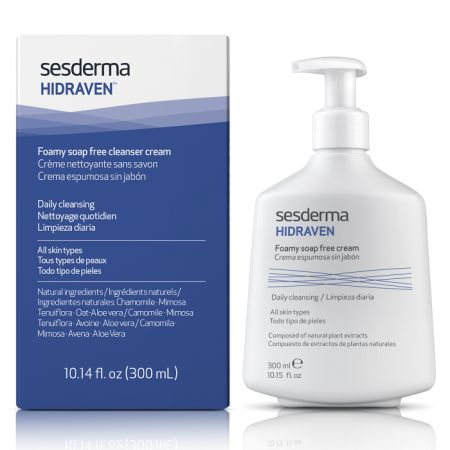 Hidraven spuma crema fara sapun Hidraven, 300 ml, Sesderma