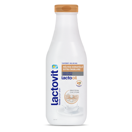 Gel de dus ingrijire intensiva LactoOil, 600 ml, Lactovit