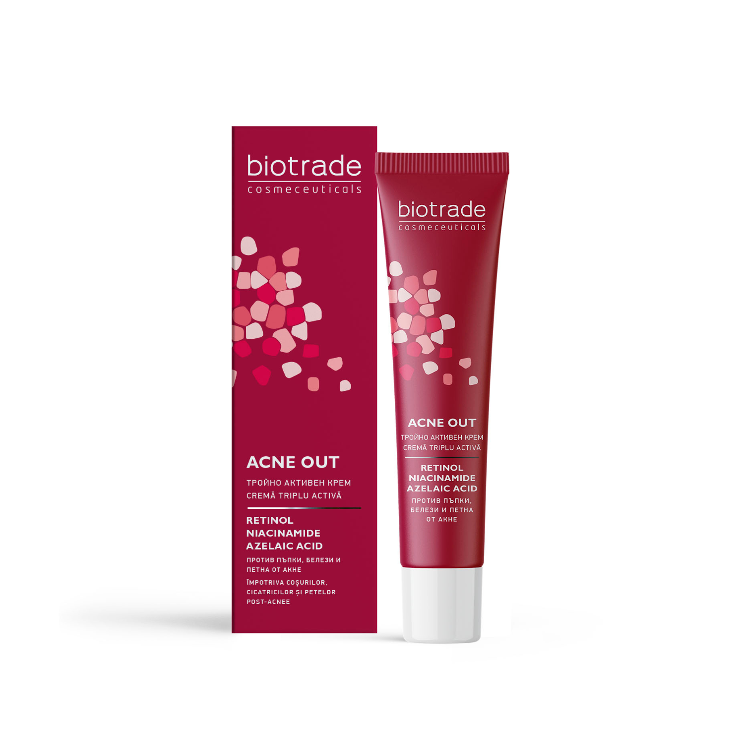 Crema Triplu Activa Acne Out, 30 ml, Biotrade