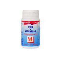 Fier + Vitamina C, 40 capsule, Favisan