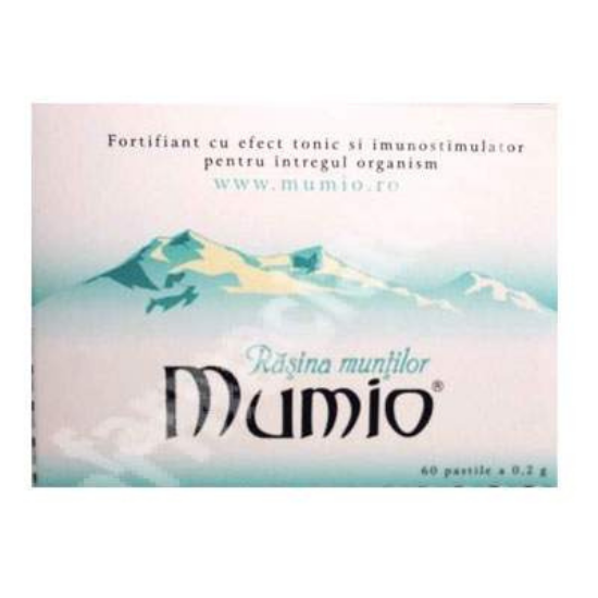 Mumio Rasina Muntilor, 60 pastile, Biovit