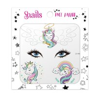 Tatuaje pentru fata Unicorn Star, Snails