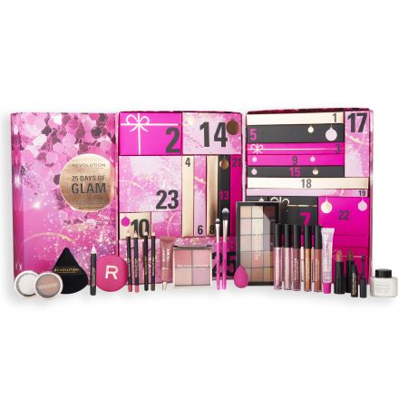 Set calendar advent 25 Days of Glam Eu, Makeup Revolution