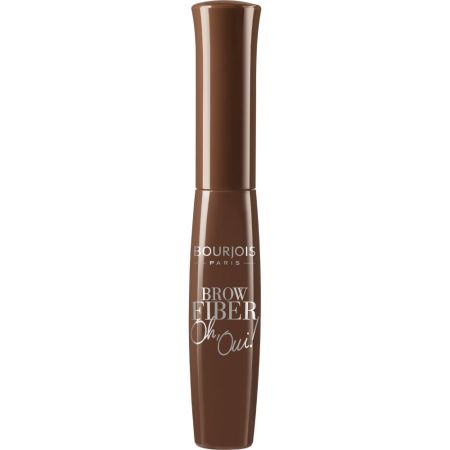 Mascara pentru sprancene Brow Fiber Oh Oui, 002 Chestnut, 7 ml, Bourjois