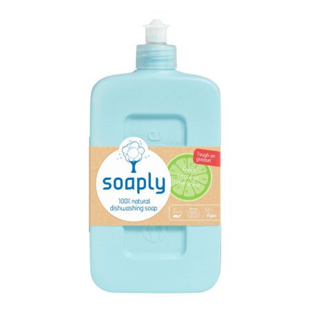 Detergent ecologic pentru vase Fresh Lime, 500 ml, Soaply