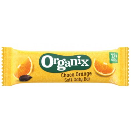 ORGANIX CHOCO ORANGE BATON DIN OVAZ INTEGRAL CU CACAO 23GR 12+ BIO* 100598-1