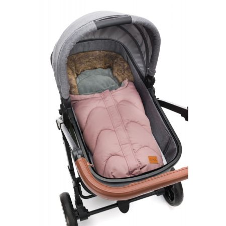 Sac de iarna pentru carucior Lhotse, Grupa 0, 35 x 80 cm, Rose, Fillikid 595962