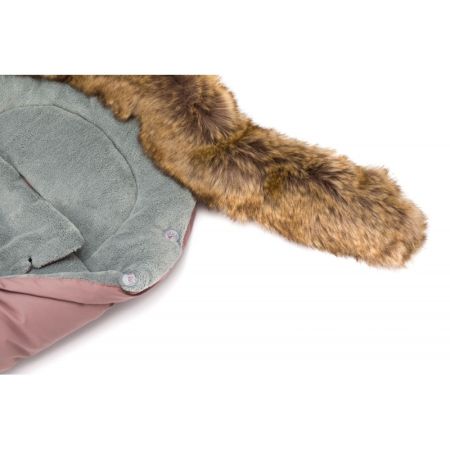 Sac de iarna pentru carucior Lhotse, Grupa 0, 35 x 80 cm, Rose, Fillikid 595963