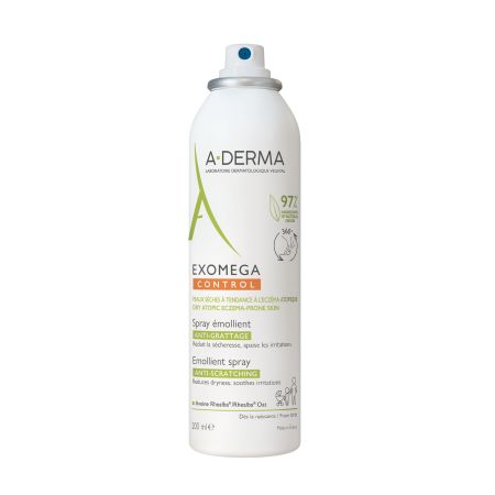 Spray emolient piele uscata cu tendinta atopica Exomega Control, 200 ml, A-Derma