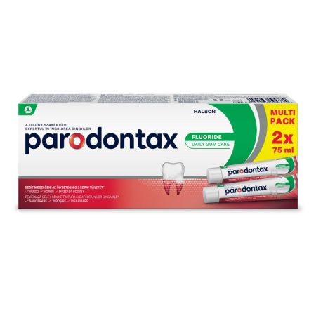 Pachet Pasta de dinti Fluoride, 75 ml + 75 ml, Parodontax