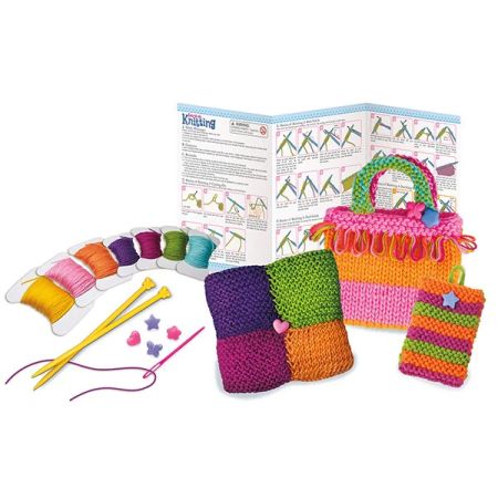 Kit de tricotat pentru copii usor de facut, +8 ani, 4M 596496