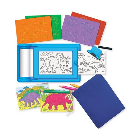 Imprimare prin transfer Dinozauri Studio Creativ, 4 ani +, 4M 596534
