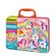 Set Creativ cu Vopsele pentru Geam Unicorni, 4 ani +, 4M 596617