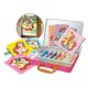 Set Creativ cu Vopsele pentru Geam Unicorni, 4 ani +, 4M 596615