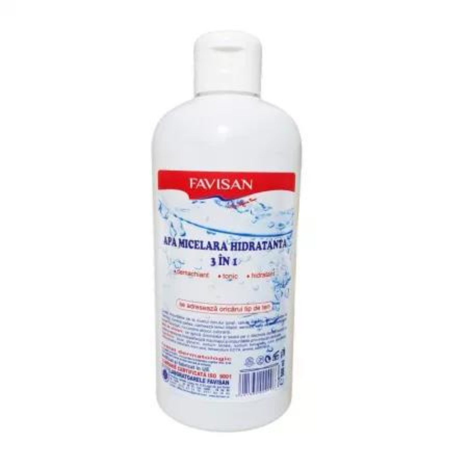 Apa micelara hidratanta 3 in 1, 500 ml, Favisan