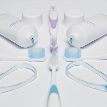 Periuta de dinti ultra-soft pentru copii, Roz, Blue M 596650