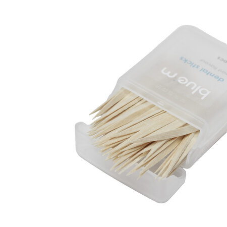 Scobitori pentru curatare interdentara, Menta, 120 buc, Blue M 596664