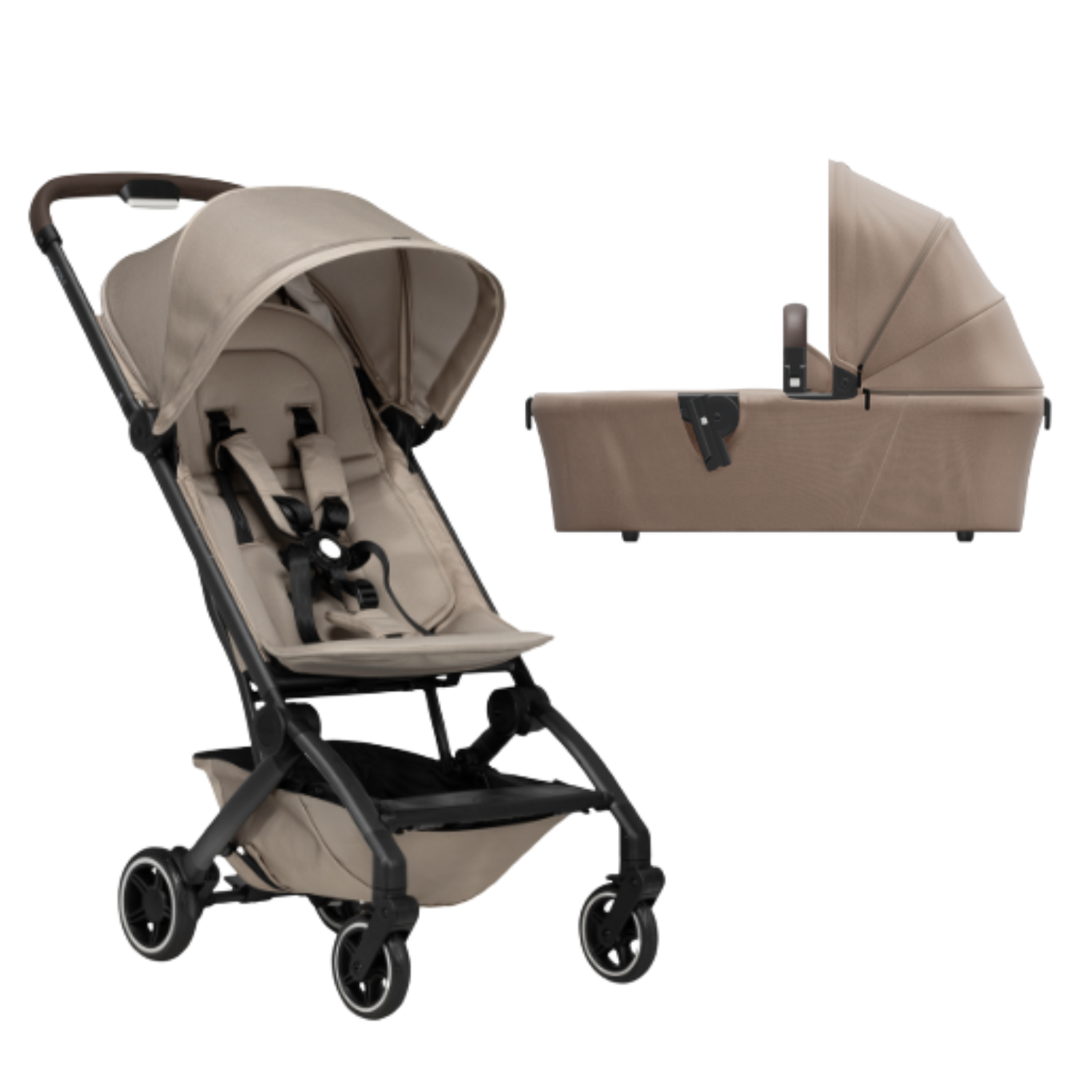 Pachet Promotional 2 in 1 Carucior Joolz Aer+ cu landou, Lovely Taupe, Joolz