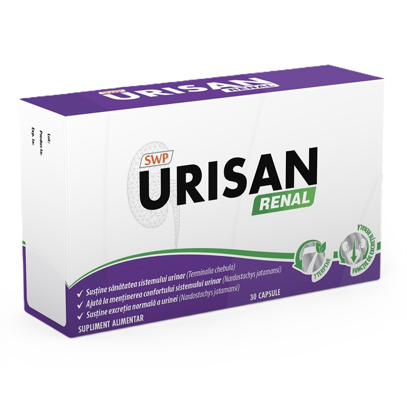 Urisan Renal, 30 capsule, Sun Wave