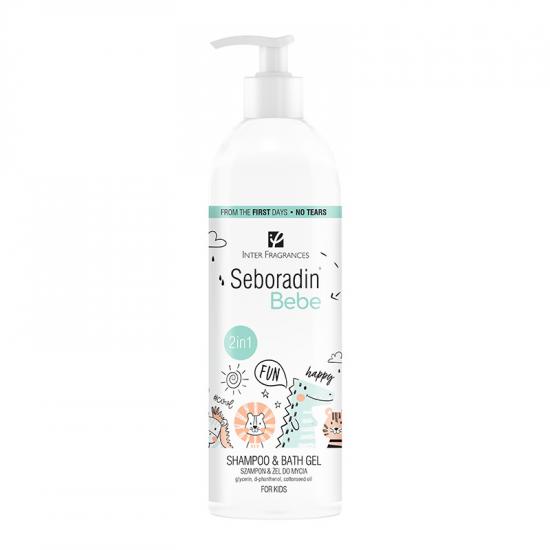 Sampon si Gel de dus 2 in 1, 500 ml, Seboradin Bebe