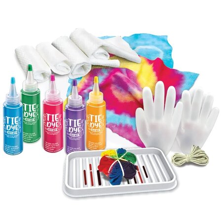 Kit creativ Kidz Maker Tie Dye Art, + 5 ani, 4M 596930