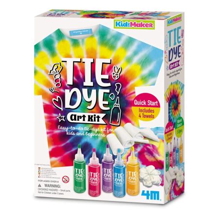 SET CREATIV-COLORARE TEXTILE  TIE DYE ART 4M-04787