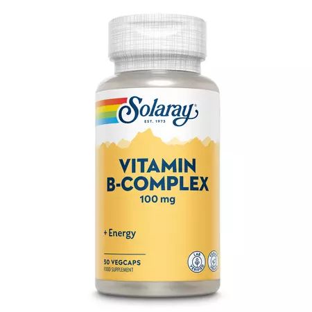 SOLARAY B COMPLEX ENERGY 100MG 50 CAPSULE SECOM