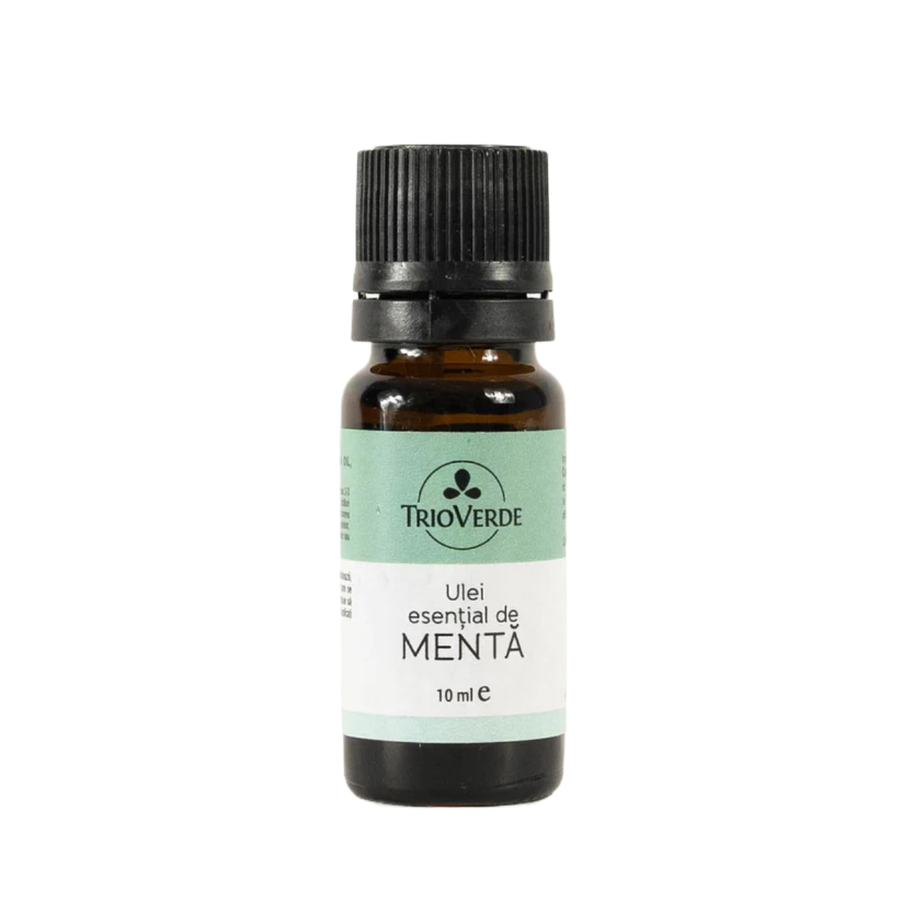 Ulei esential natural de menta, 10ml, Trio Verde