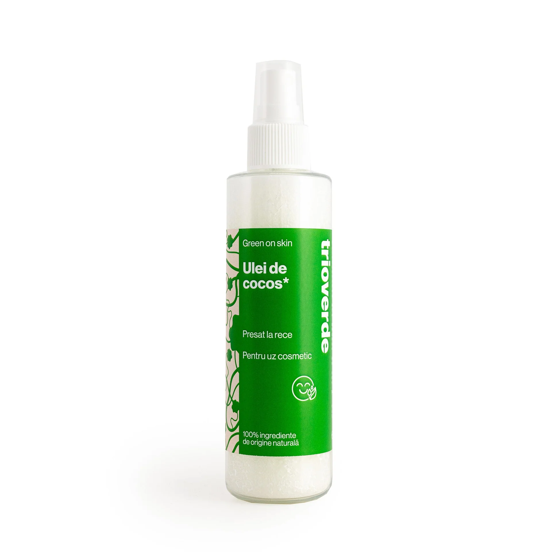 Ulei organic de cocos, 200 ml, TrioVerde