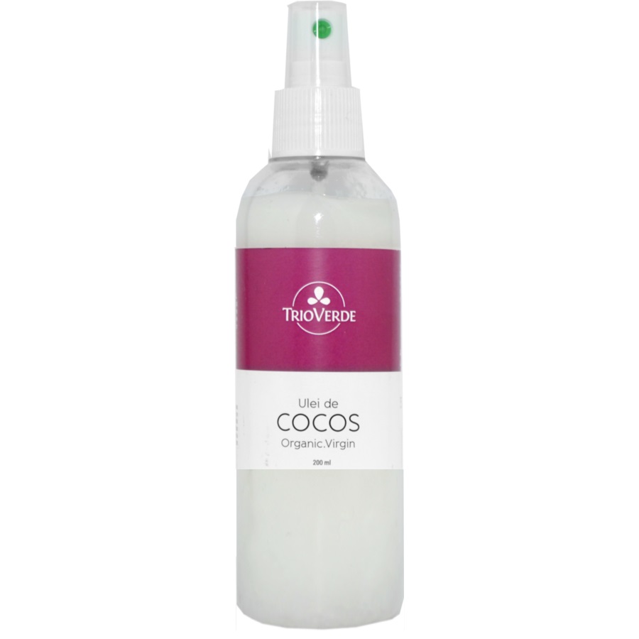 Ulei organic de cocos, 200ml, TrioVerde