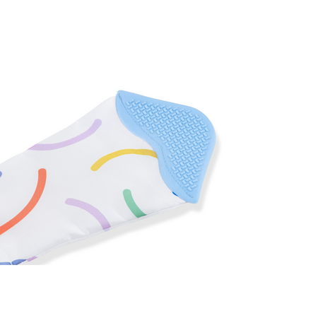 Cravata pentru Bebelusi cu accesoriu pentru Dentitie, Bleu, 3 luni+, BabyJem 726504