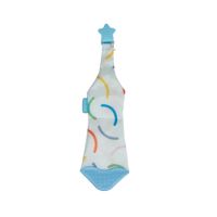 Cravata pentru Bebelusi cu accesoriu pentru Dentitie, Bleu, 3 luni+, BabyJem