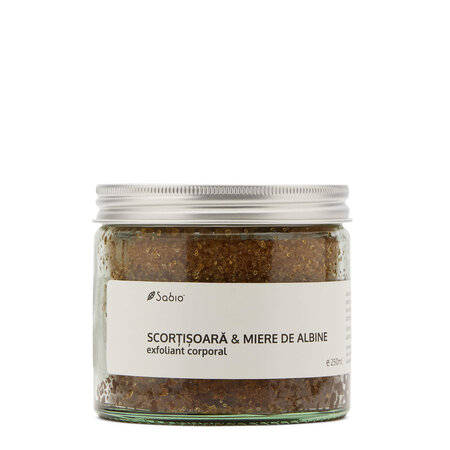 Exfoliant cu scortisoara si miere de albine, 250ml, Sa