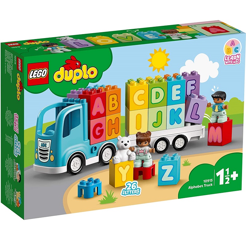 Primul meu camion cu litere Lego Duplo, +18 luni, 10915, Lego