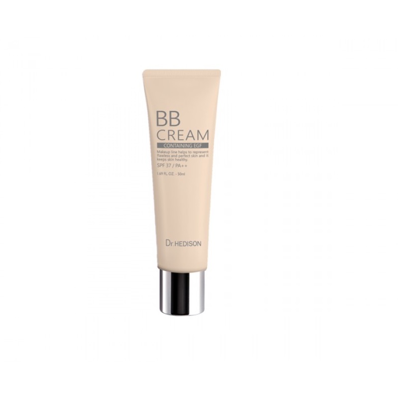 BB Cream cu SPF 37 PA++ Light - Medium Beige, 50 ml, Dr. Hedison