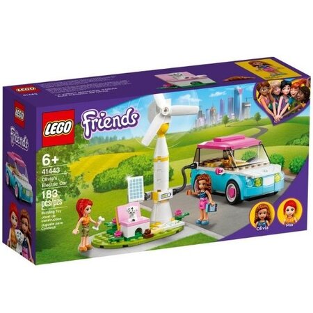 Masina electrica a Oliviei Lego Friends, +6 ani, 41443, Lego 455168
